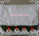 Pano de Copa De Papai Noel